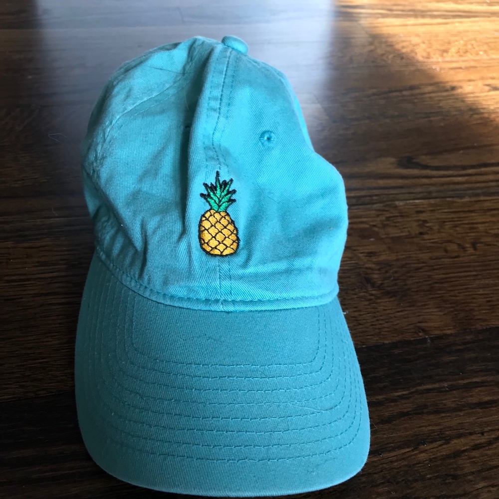 Embroidered Pineapple Hat